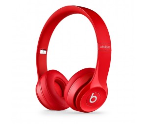 BEATS SOLO2 WIRELESS HEADPHONES - RED